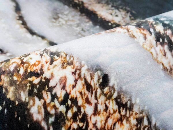 TZ Kruhový mramorový koberec Kiara Rozměr: 90 cm
