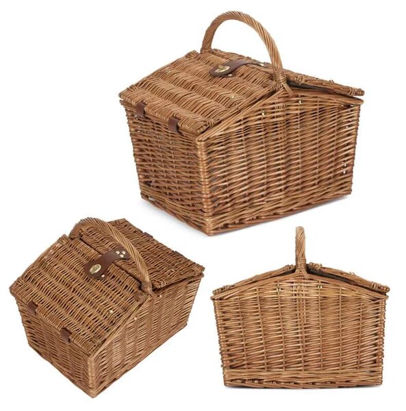 Willow Direct Piknikový koš HILL proutěný pro 2 osoby