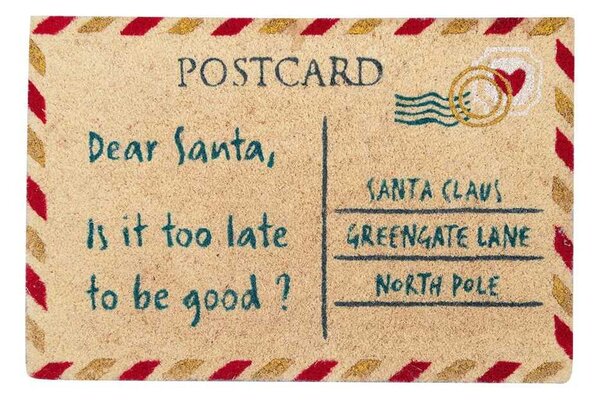 Vánoční rohožka Christmas Letter 40x60 cm Green Gate