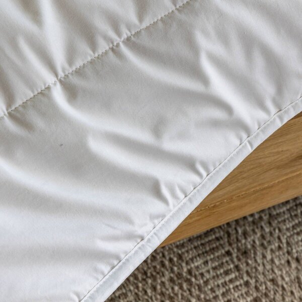 Přikrývka z čisté vlny Woolmark 600g/m2 zn. Ourson bílá 140x200 cm