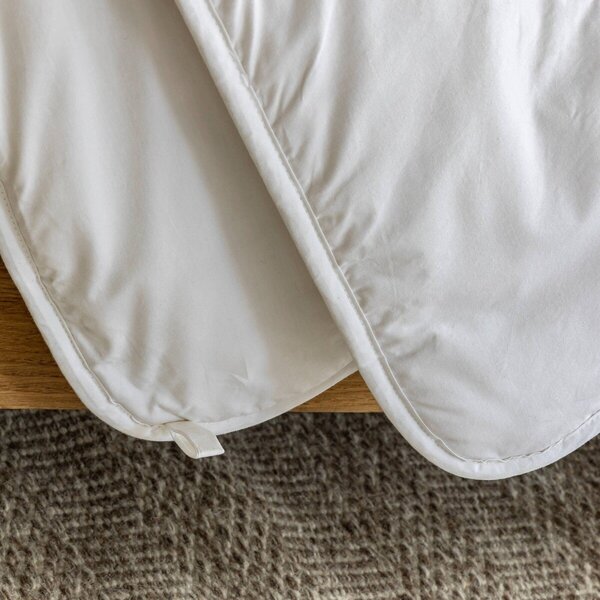 Přikrývka z čisté vlny Woolmark 600g/m2 zn. Ourson bílá 140x200 cm