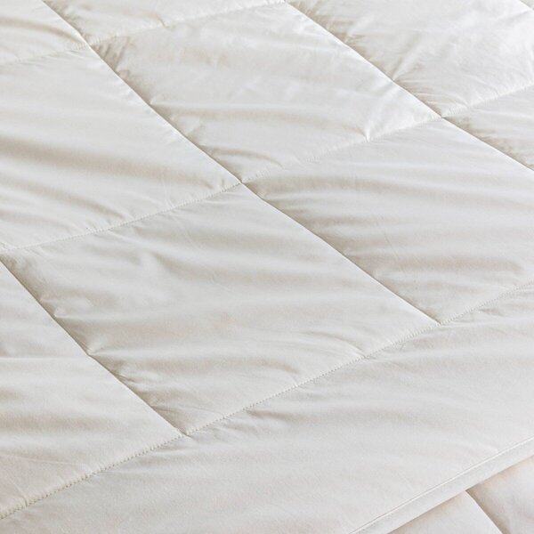 Přikrývka z čisté vlny Woolmark 600g/m2 zn. Ourson bílá 140x200 cm