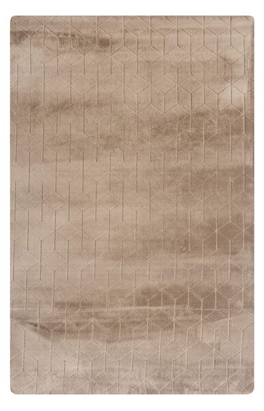 TZ Béžový obdélníkový koberec 3D Rabbit Rozměr: 80x150 cm