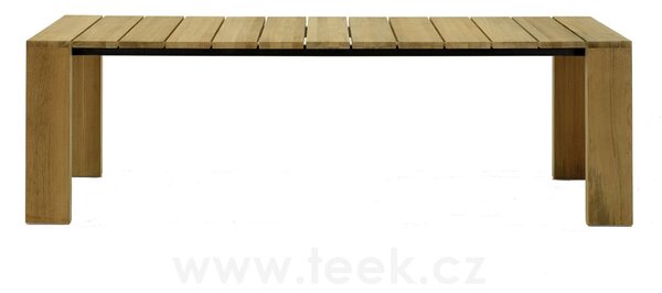 Roda Teakový jídelní stůl Pier, Roda, obdélníkový 246x100x75 cm