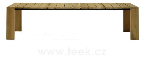 Roda Teakový jídelní stůl Pier, Roda, obdélníkový 303x100x75 cm