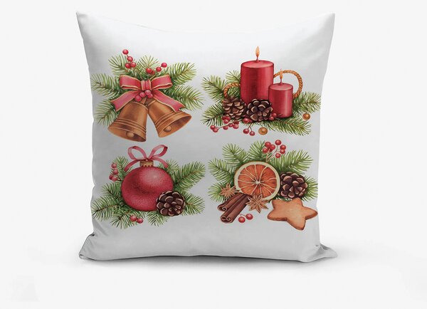 XPOSE® Set povlaků na polštář ADVENTNÍ ČAS 40x40 cm - 3ks