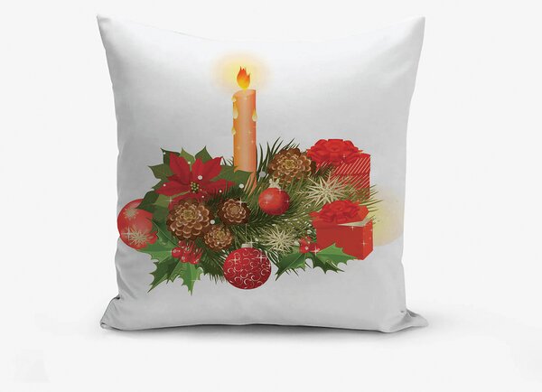 XPOSE® Set povlaků na polštář ADVENTNÍ ČAS 40x40 cm - 3ks