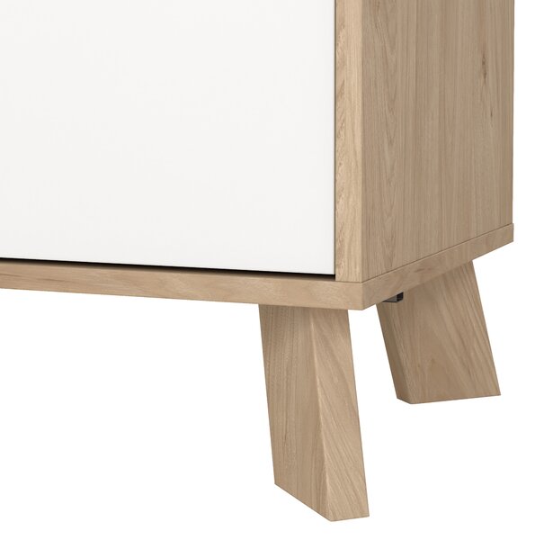 Komoda Ikast 86716 jackson hickory/bílá - Tvilum