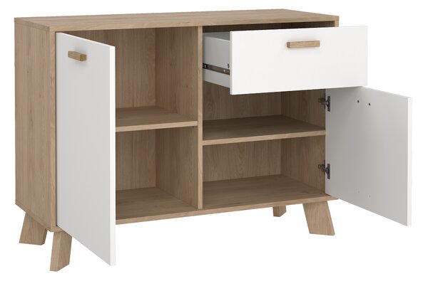 Komoda Ikast 86716 jackson hickory/bílá - Tvilum