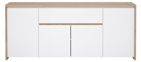 Komoda Next 50316 jackson hickory/bílý lesk - Tvilum