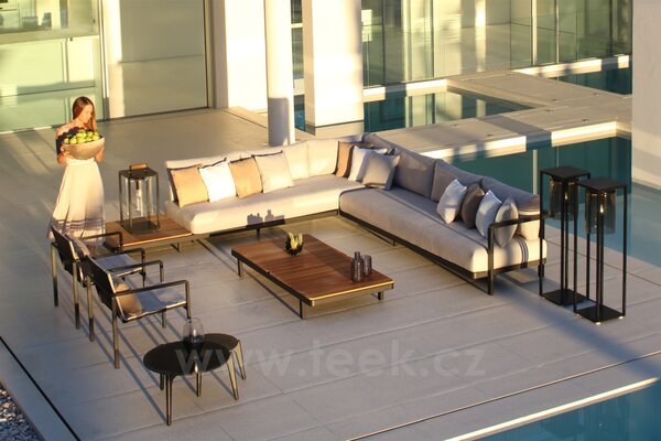 Royal Botania Sedací sestava Alura Lounge SET 06 A, Royal Botania, 250x245 cm, rám hliník anthracite, bez sedáků