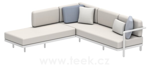 Royal Botania Sedací sestava Alura Lounge SET 06 A, Royal Botania, 250x245 cm, rám hliník anthracite, bez sedáků