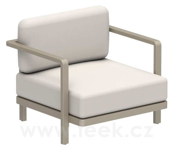 Royal Botania Nízké křeslo Alura Lounge, Royal Botania, rám hliník anthracite, bez sedáků