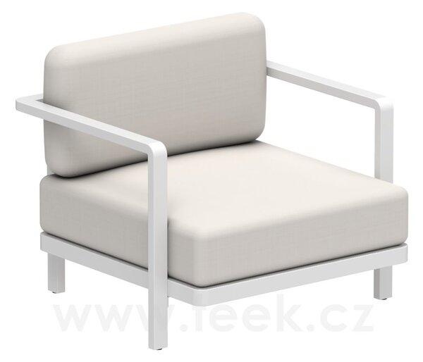 Royal Botania Nízké křeslo Alura Lounge, Royal Botania, rám hliník anthracite, bez sedáků