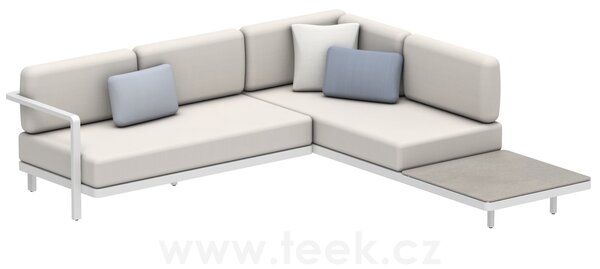 Royal Botania Sedací sestava Alura Lounge SET 06 C, Royal Botania, 250x245 cm, rám hliník anthracite, bez sedáků a stolové desky