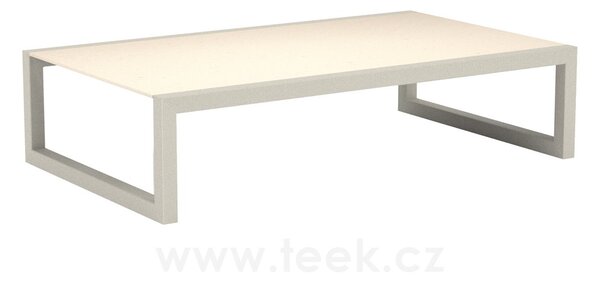 Royal Botania Konferenční stolek Ninix, Royal Botania, 150x90x36,6 cm, rám hliník anthracite, deska teak