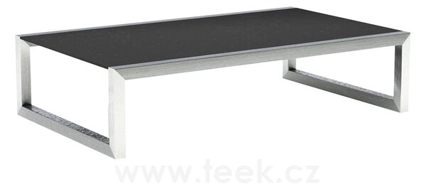 Royal Botania Konferenční stolek Ninix, Royal Botania, 150x90x36,6 cm, rám hliník anthracite, deska teak