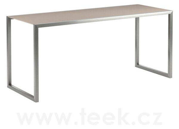 Royal Botania Barový stůl Ninix, Royal Botania, 240x90x110 cm, rám ocel barva anthracite, deska teak