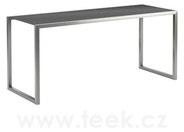 Royal Botania Barový stůl Ninix, Royal Botania, 240x90x110 cm, rám ocel barva anthracite, deska teak