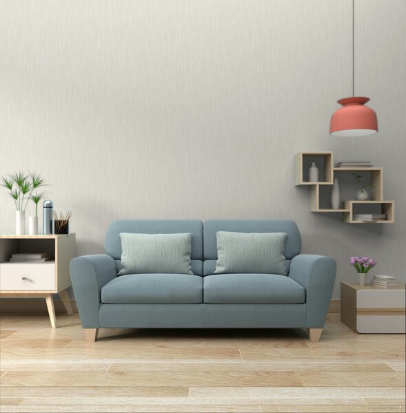 Luxusní vliesová tapeta na zeď, krémová, imitace látky, Z20107, Casa Chic, Zambaiti Parati