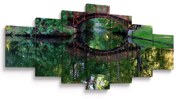 Obraz řeky (210x100 cm)