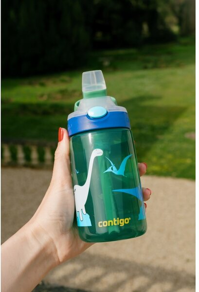 Contigo Dětská láhev Gizmo Flip 420 ml, Jungle Dino