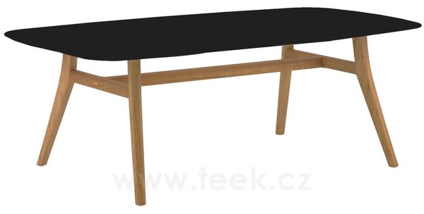 Royal Botania Jídelní stůl Zidiz, Royal Botania, 220x120x75 cm, rám teak, deska keramika bílá