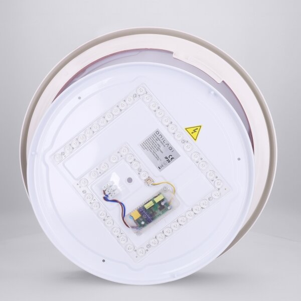 Brilagi -LED Stmív. svítidlo MATTEO LED/48W/230V 3000-6500K pr. 41 cm červená+DO