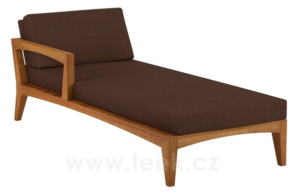 Royal Botania Teakový postelový díl levostranný 210 cm Zenhit Lounge, Royal Botania, rám teak, bez sedáků