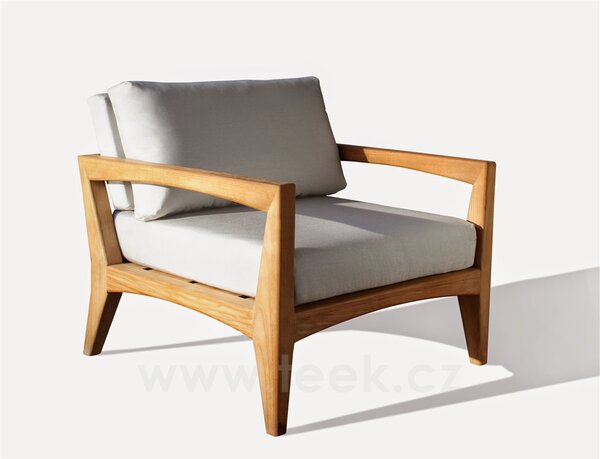 Royal Botania Teakové nízké křeslo Zenhit Lounge, Royal Botania, 87x87x81 cm, rám teak, bez sedáků