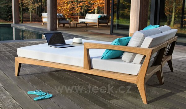 Royal Botania Teakový postelový díl levostranný 210 cm Zenhit Lounge, Royal Botania, rám teak, bez sedáků