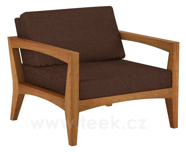 Royal Botania Teakové nízké křeslo Zenhit Lounge, Royal Botania, 87x87x81 cm, rám teak, bez sedáků