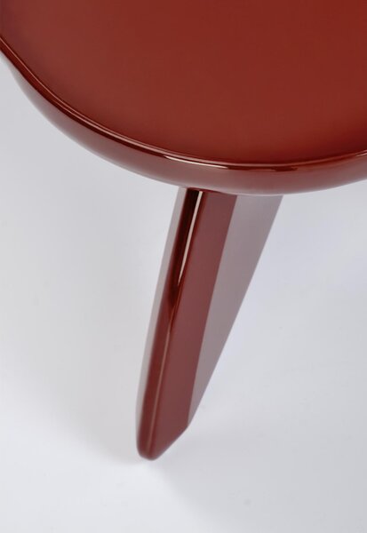 Obdélníkový konferenční stolek Lumis 120 cm - burgund