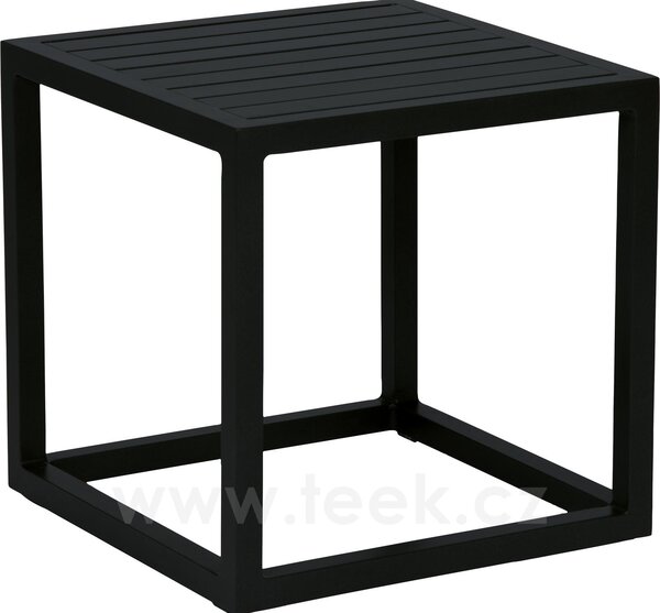 Stern Odkládací stolek Robin, Stern, čtvercový 40x40x40 cm, hliníkové lamely, barva šedočerná (anthracite)