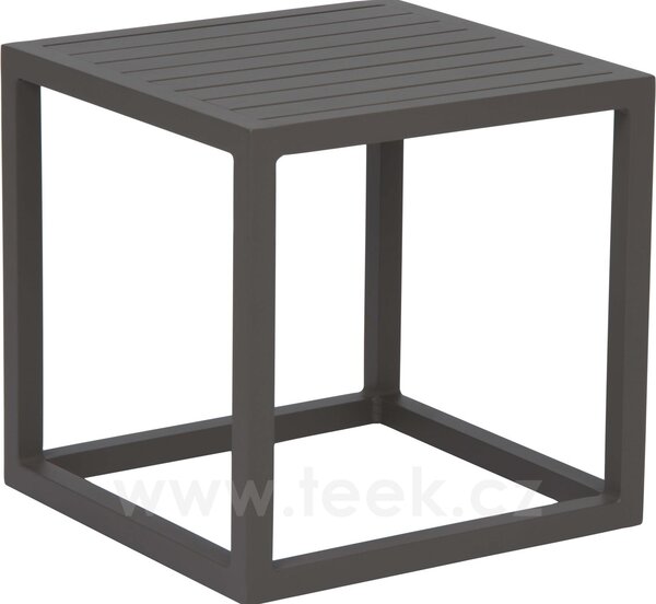 Stern Odkládací stolek Robin, Stern, čtvercový 40x40x40 cm, hliníkové lamely, barva šedočerná (anthracite)