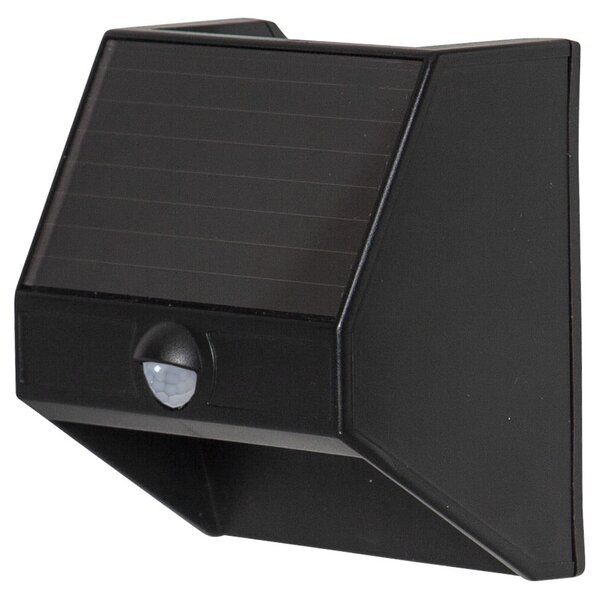 Nástěnné solární LED svítidlo Star Trading Wally, výška 11 cm