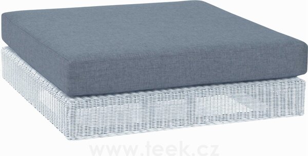 Stern Korpus pro jídelní/lounge nízký/jídelní konferenční stolek a podnožku Fontana, Stern, 87x87 cm, umělý ratan hnědý (cinnamon)