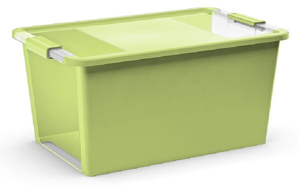 KIS Úložný box BI BOX L 40l, zelený KIS