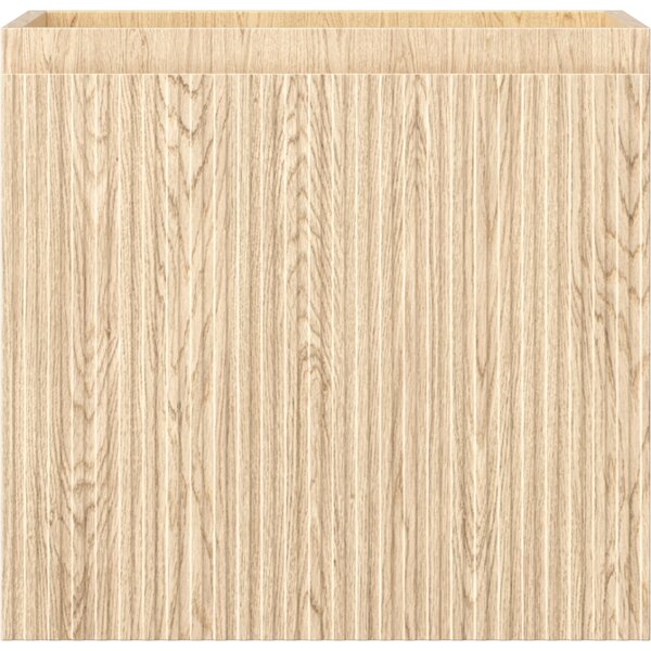 Mexen Rivel, koupelnová skříňka 50 cm, 1 zásuvka, drážkovaná, dub, 91A20-05047-1-BF81