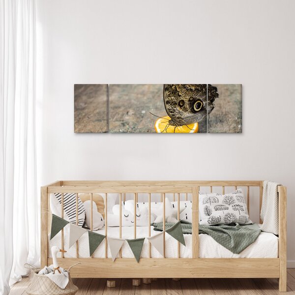Obraz motýla (170x50 cm)
