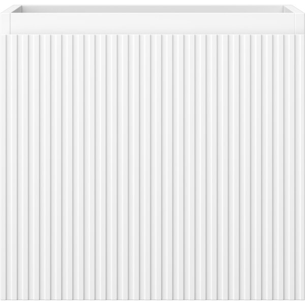 Mexen Rivel, koupelnová skříňka 50 cm, 1 zásuvka, drážkovaná, bílá matná, 91A20-05047-1-BF01
