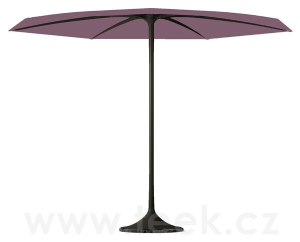 Royal Botania Slunečník Palma, Royal Botania, kulatý 300 cm, rám hliník white, venkovní látka white kat. A, stojan není součástí