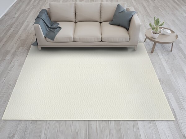 Kobercový ráj Kusový koberec Havanna 5111 světle krémový Rozměr: 100x150 cm