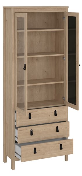 Vitrína Madrid 79666 jackson hickory - Tvilum