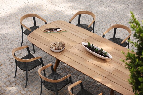 Royal Botania Teakový jídelní stůl Zidiz, Royal Botania, 300x120x75 cm, rám teak, deska teak