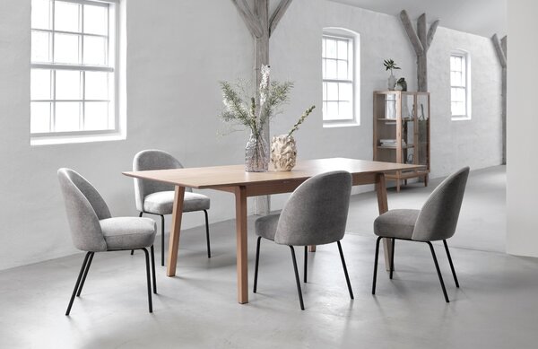 Unique Furniture Sametová jídelní židle Creston