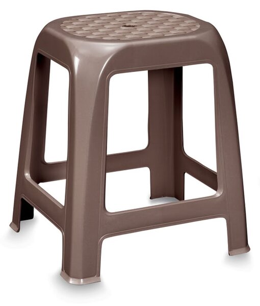 STEFANPLAST Elfo 22301 Plastová stolička, světle šedá