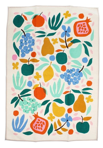 Bavlněná utěrka 50x70 cm Fruits de Provence – Rex London