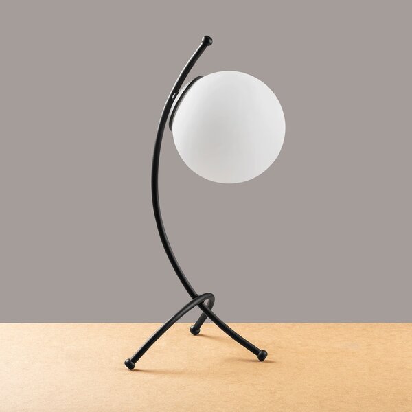 Opviq Stolní lampa Yay černá/bílá