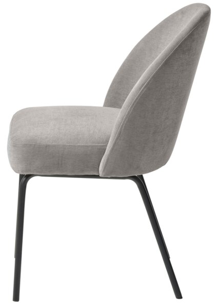 Unique Furniture Sametová jídelní židle Creston